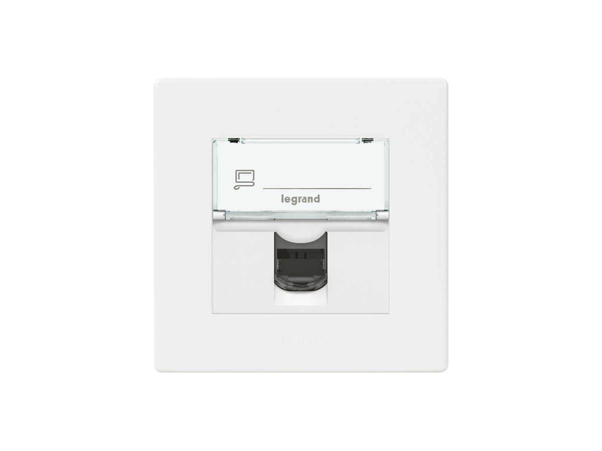 AP-Aufnahmeträger ATO 1×RJ45 weiss für Keystone