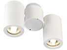 Decken-/Wandleuchte SLV ENOLA_B SPOT, 2×GU10 50W IP20 weiss
