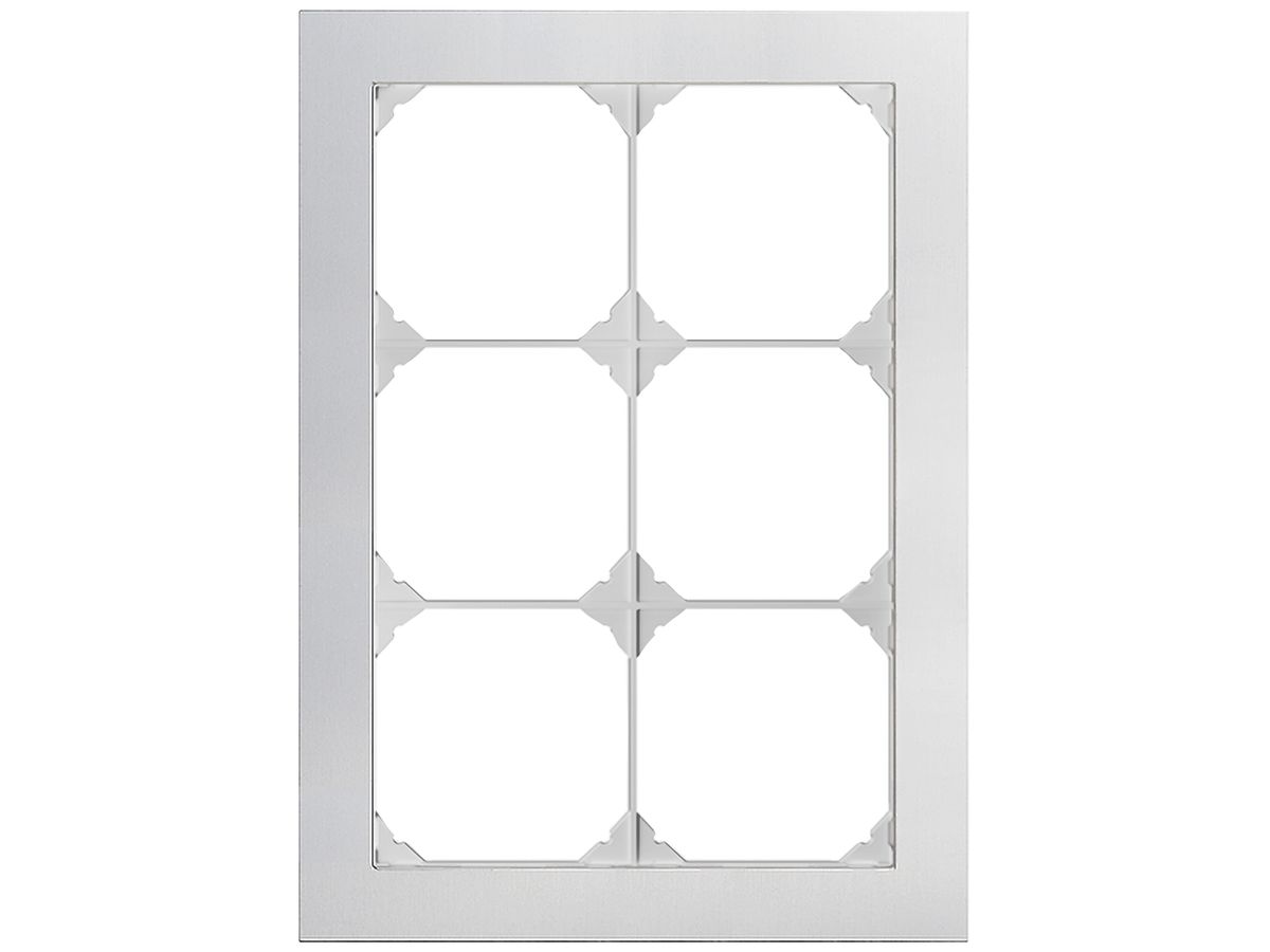 UP-Kopfzeile EDIZIO.liv prestige SNAPFIX® 3×2 154×214mm Aluminium