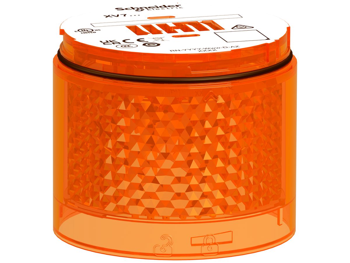LED-Leuchtelement Harmony 24VAC/DC orange Blitzlicht