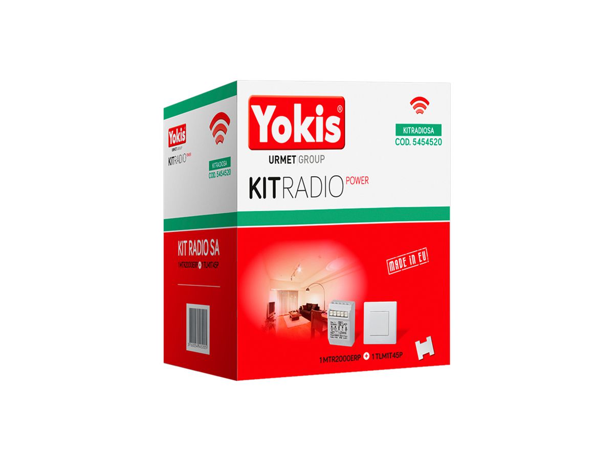 RF-Schaltaktor-Set Yokis 1×TLM1T45P 1×MTR2000ERP