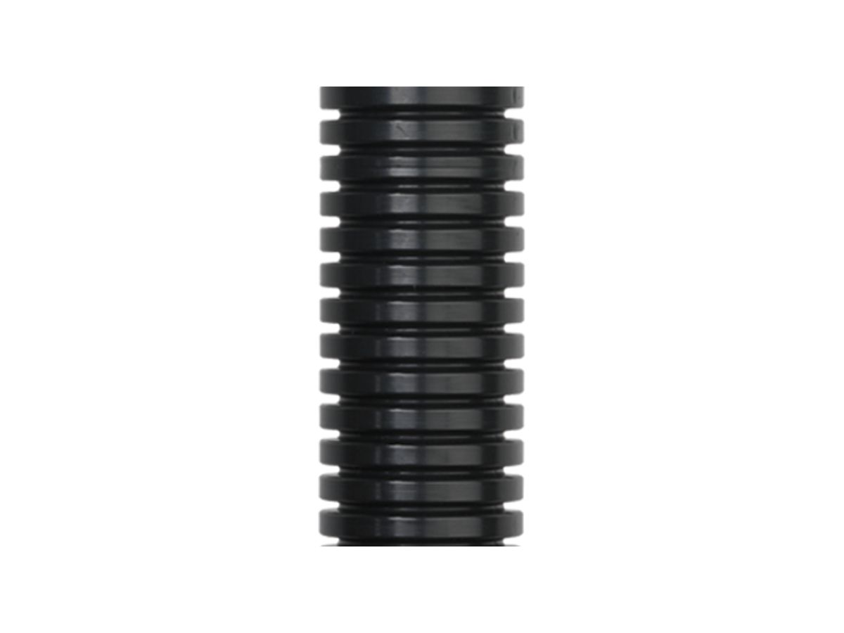 Wellschlauch AGRO ROHRflex PA6-LB Ø 34.5mm, breites Profil, Ring à 25m, schwarz