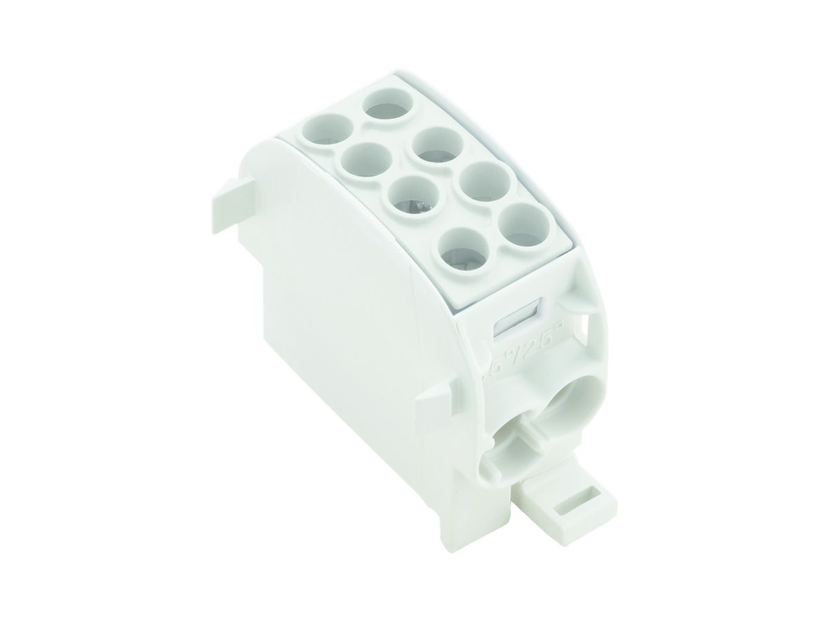 Verteilerblock Weidmüller WPD 102 2×35/2×25 1L Schraubanschluss TS35 grau