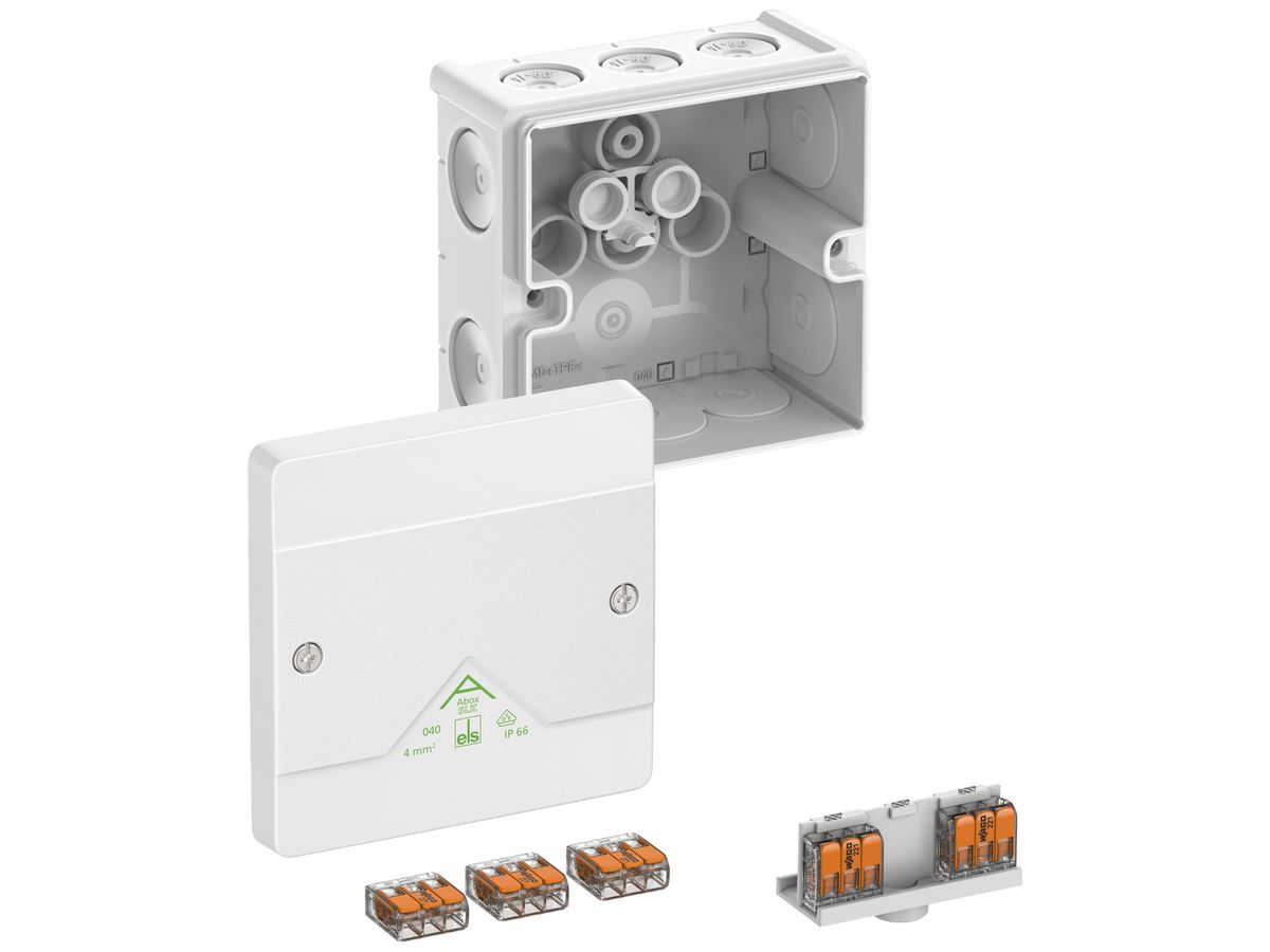 AP-Abzweigdose Spelsberg Abox SLK-4² 102×102×57mm IP66/IP67/IP69 ws