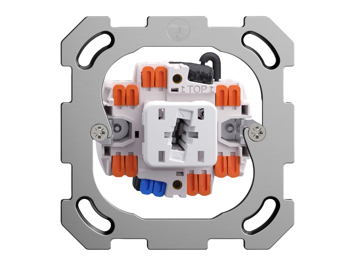 Einsatz Leuchtdruckschalter FH 6/1L LS, LED rot beleuchtet