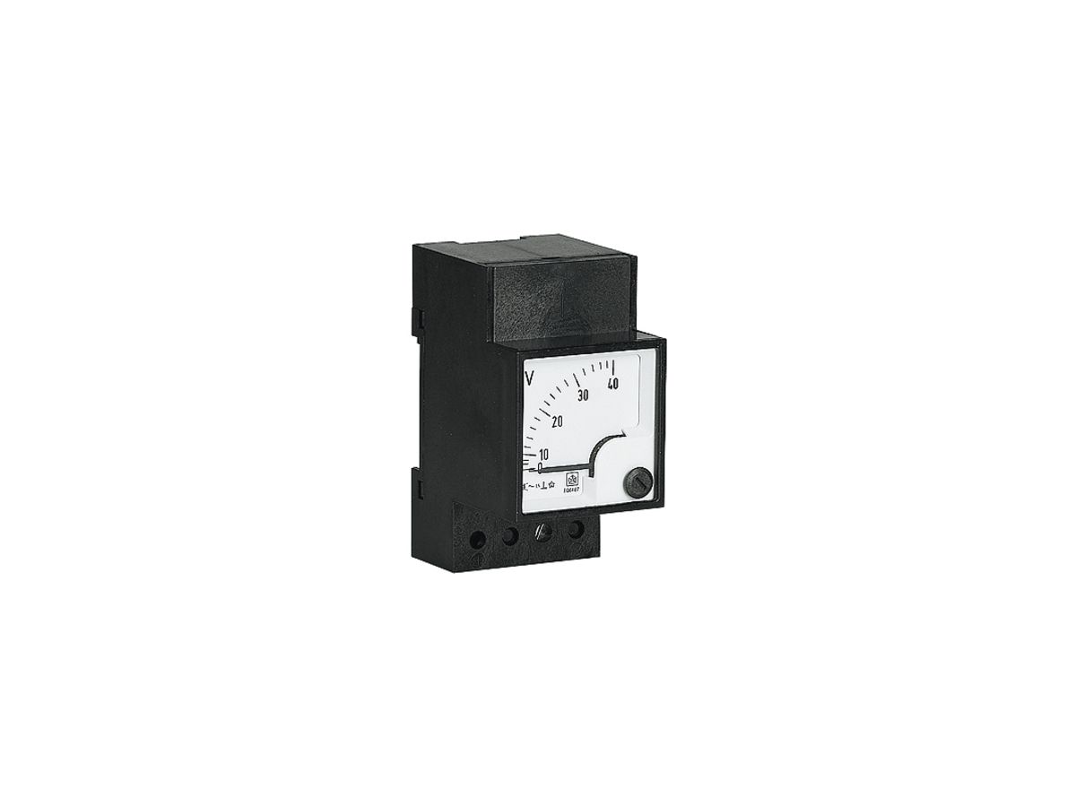 REG-Amperemeter ISKRA FQ 0507 5/10 A, 10A (AC), Klasse 1.5, 45×45mm