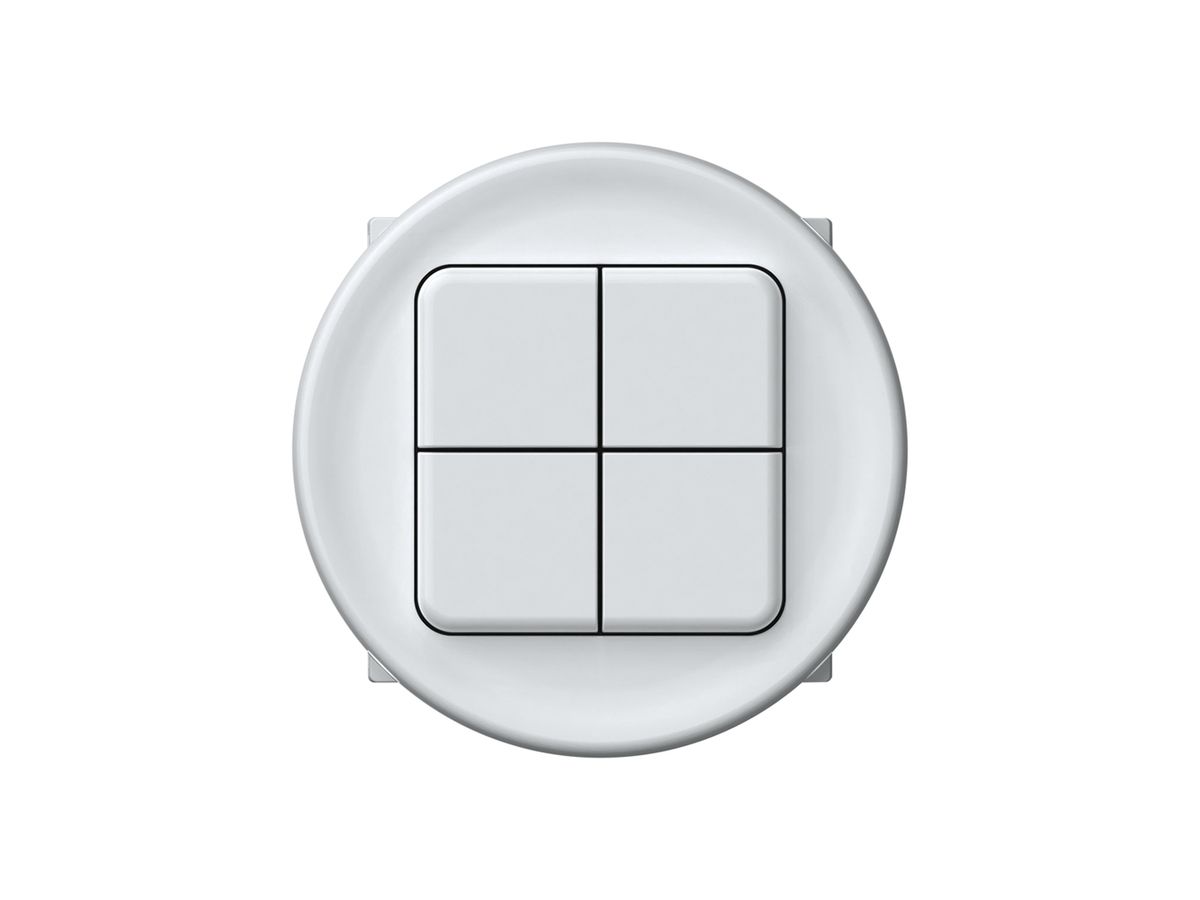 Taster KNX origin 4×Tasten weiss