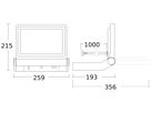 LED-Strahler Steinel XLED ONE XL 3000K 4400lm 43W IP44 anthrazit