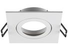Einbaurahmen SLV NEW TRIA 68 Aluminium 82×82×26mm weiss