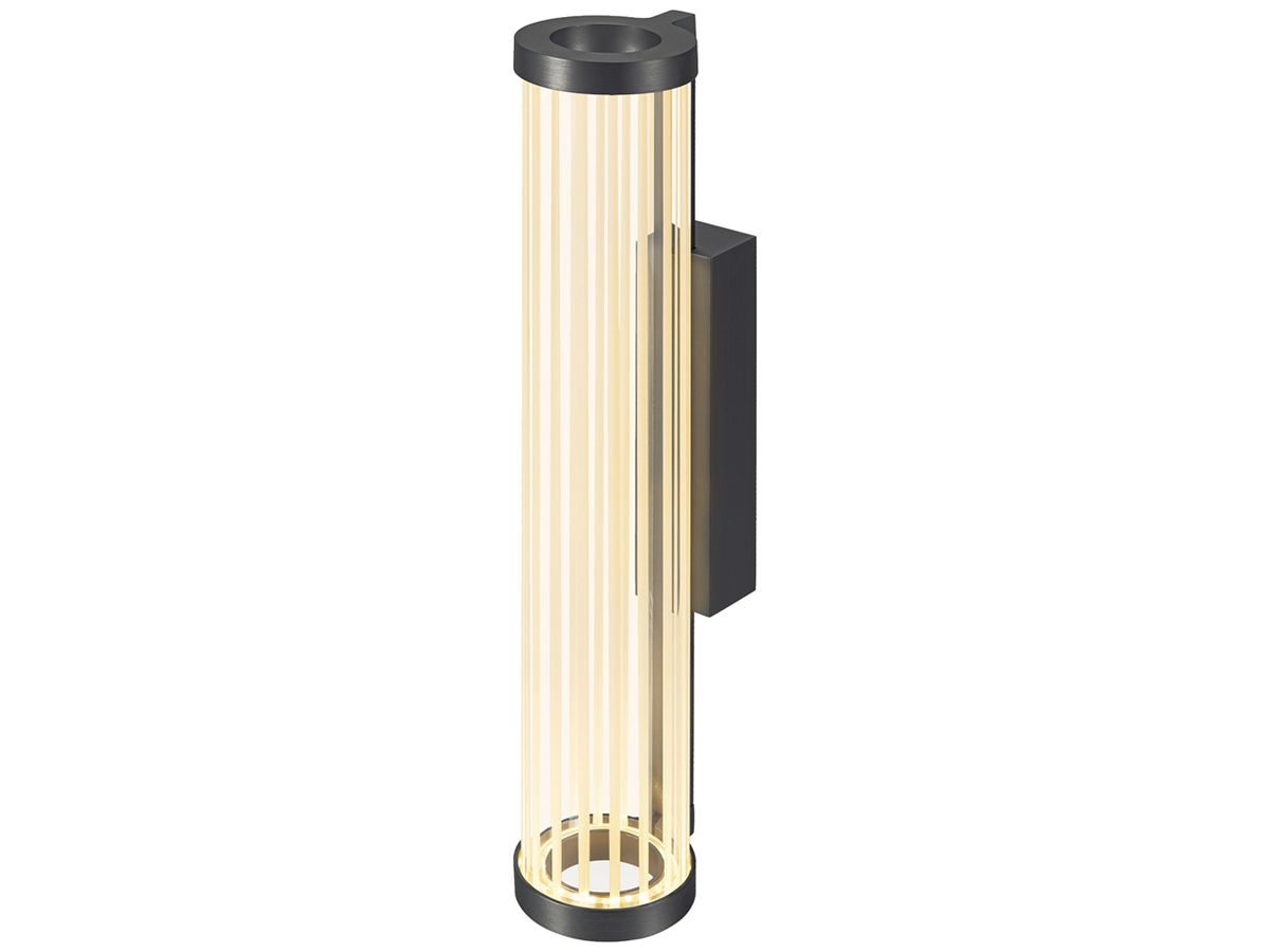 LED-Wandleuchte SLV QUIMERA 8.2W 320lm 927/930 DIM Ø76×413mm schwarz