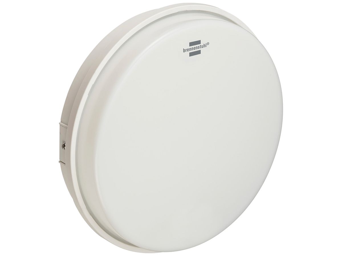 LED-Decken-/Wandleuchte RL 1650 15W 1680lm 4000K IP65 Ø245×60mm weiss