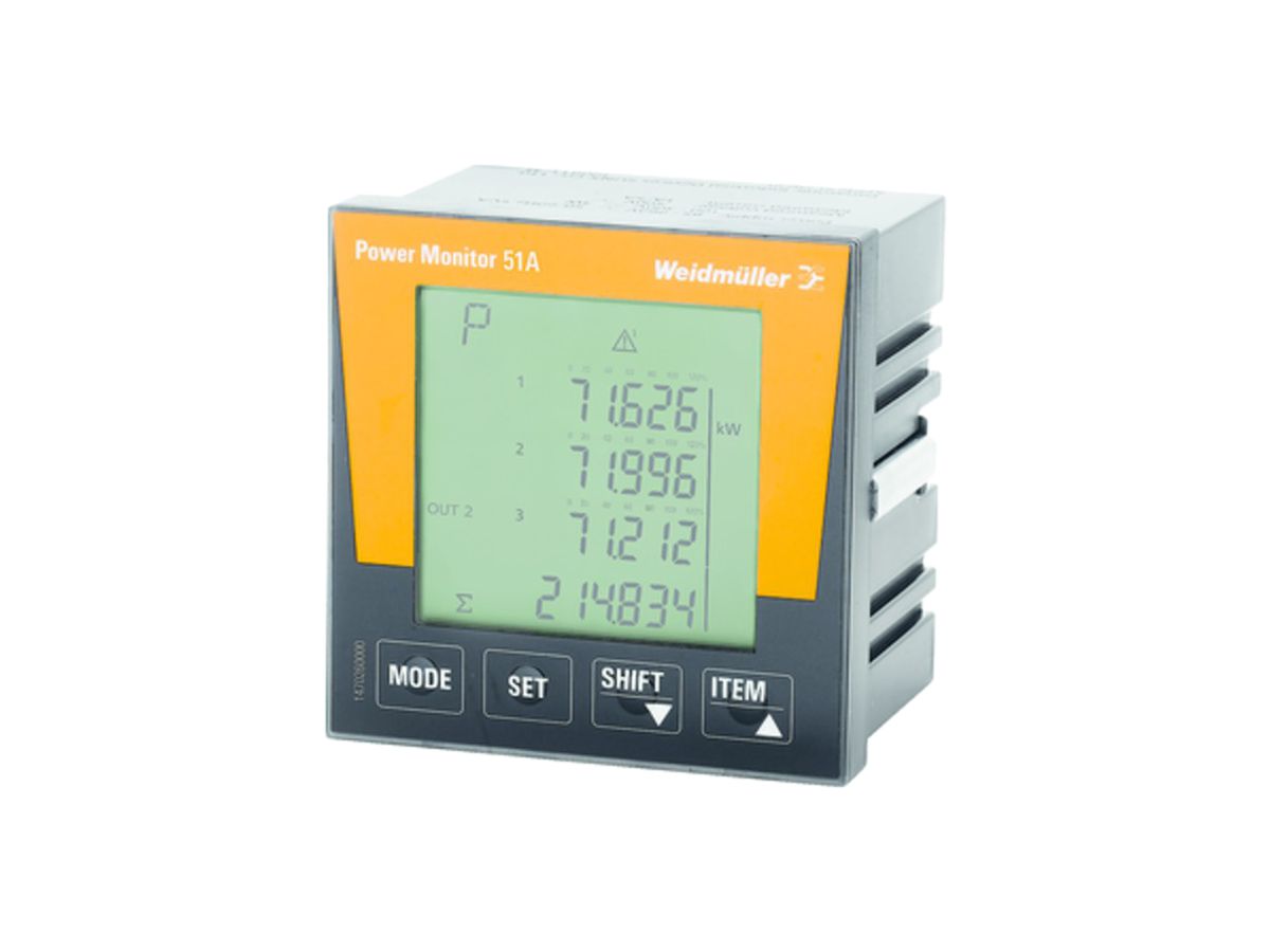 Energiemessgerät Weidmüller POWER MONITOR 51A