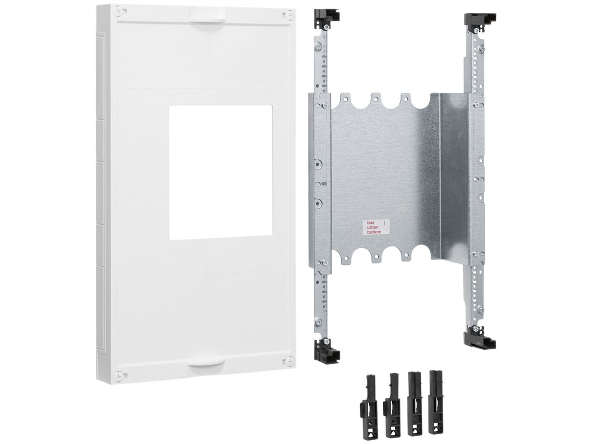 Baustein Hager univers N 450×250mm für LS H3+MCCB P4 3/4-polig mit Motorantrieb