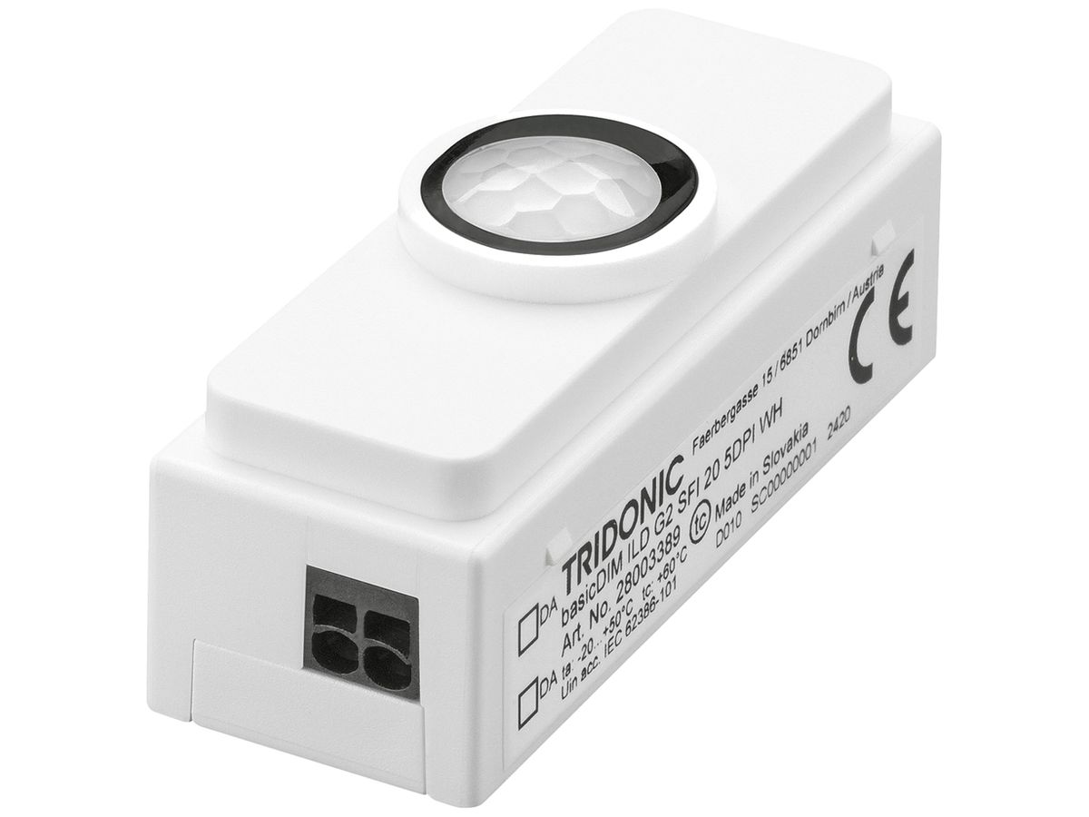 Lichtsensor Tridonic basicDIM ILD G2 SFI 20 5DPI, weiss