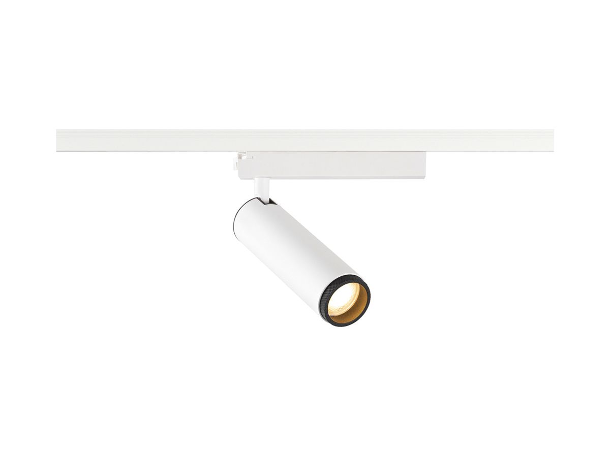 LED-Spot SLV GRIP M 1×20W 1900lm 930 42° DIM AD1PH Ø43×147mm weiss