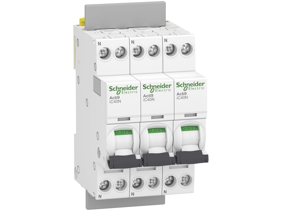 Bezüger-Überstrom-Schutzeinrichtung Schneider Electric iC40 20A (D) 6kA -  Elektrogrosshandel