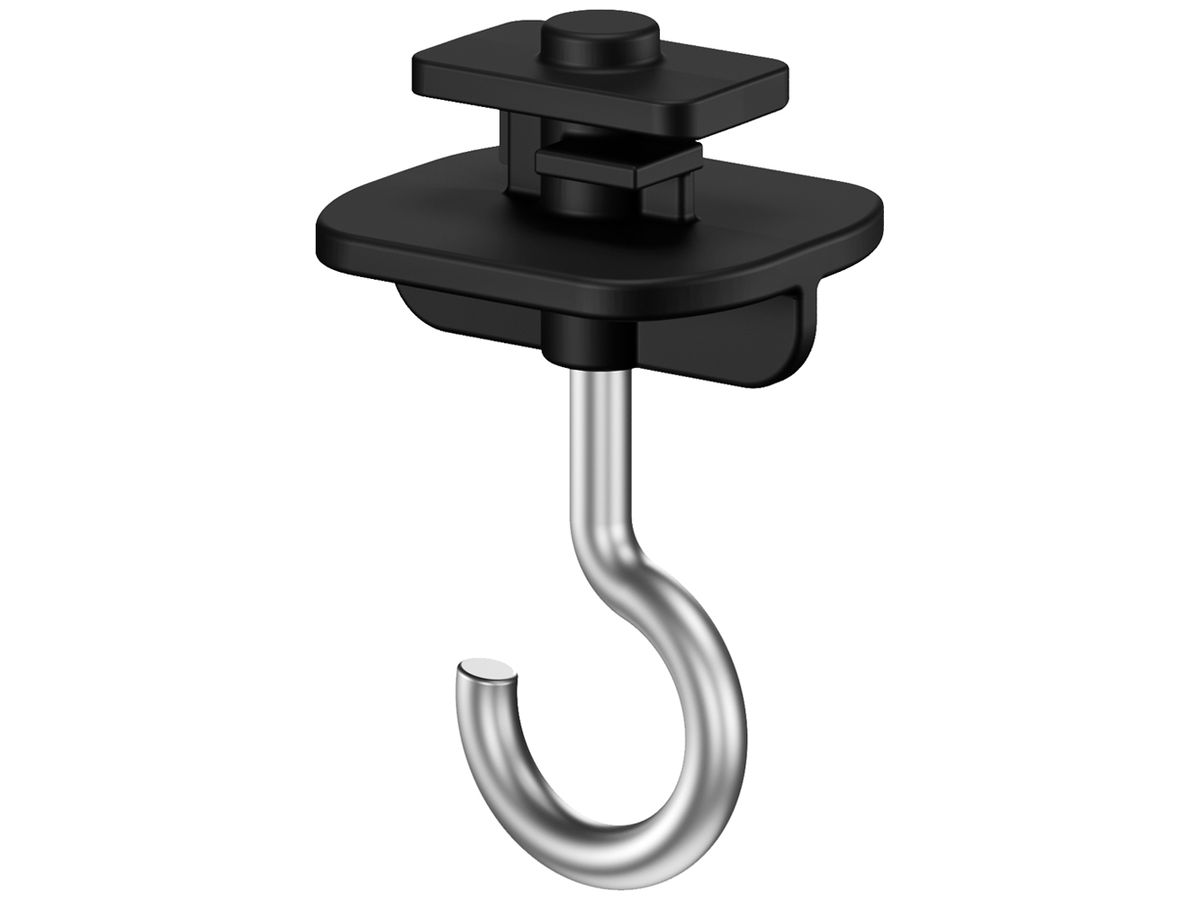 Abhängehalterung Sylvania ONETRACK Stahl 28×26×48mm schwarz