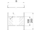 Längsverbinder-Set Magic Bettermann KTSMV 35×100mm bandverzinkt