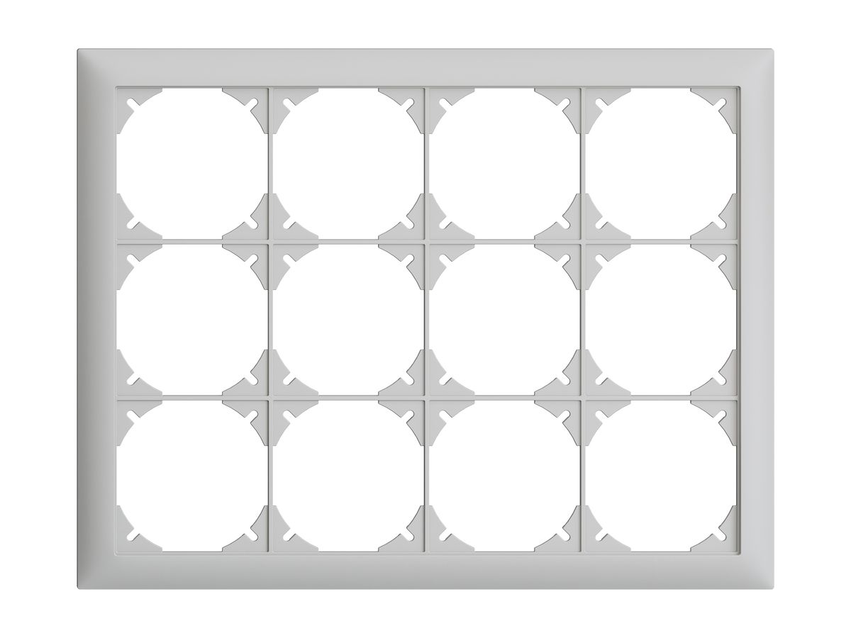 UP-Kopfzeile EDIZIOdue 3×4 hellgrau