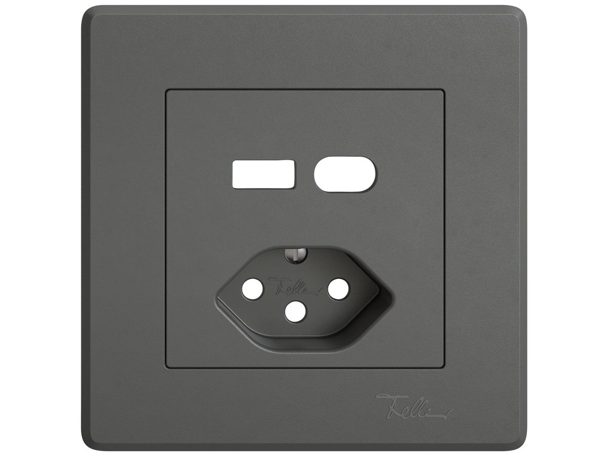 UP-Montageset EDIZIO.liv SNAPFIX® für Kombination USB A+C/Steckdose T13 dgu