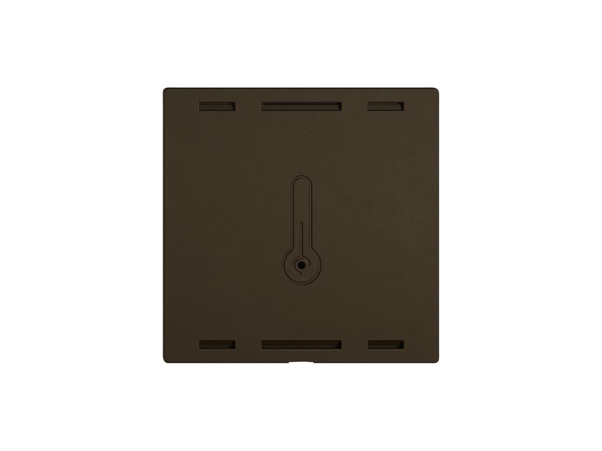 Bedienaufsatz zu Raumtemperatursensor EDIZIO.liv Wiser SNAPFIX® 60×60mm um