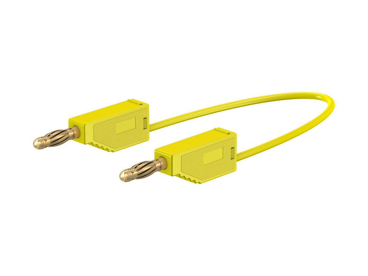 Messleitung ELBRO, PVC, 200cm, 1mm², gelb