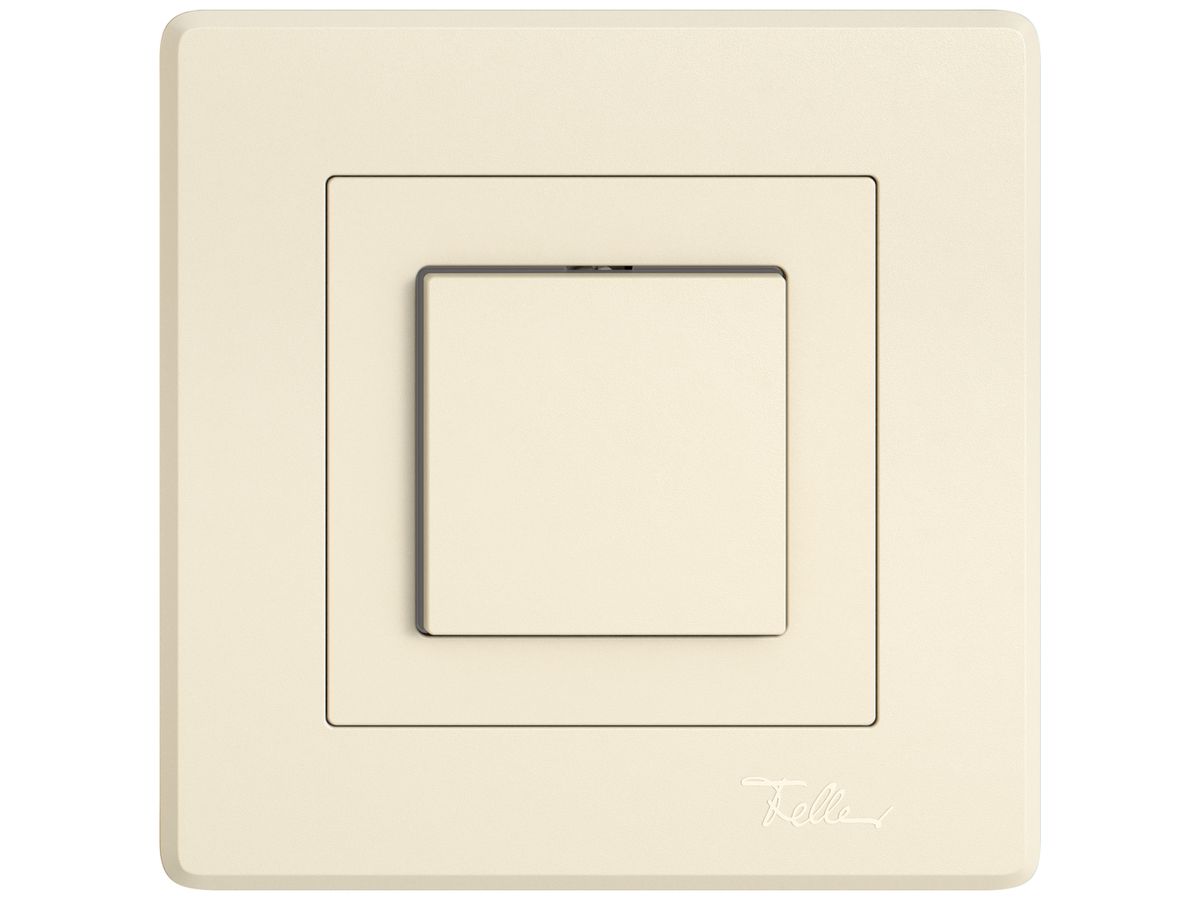 UP-Montageset EDIZIO.liv SNAPFIX® f.Schalter&Taster m.1 Knopf m.Seitenlinse cr