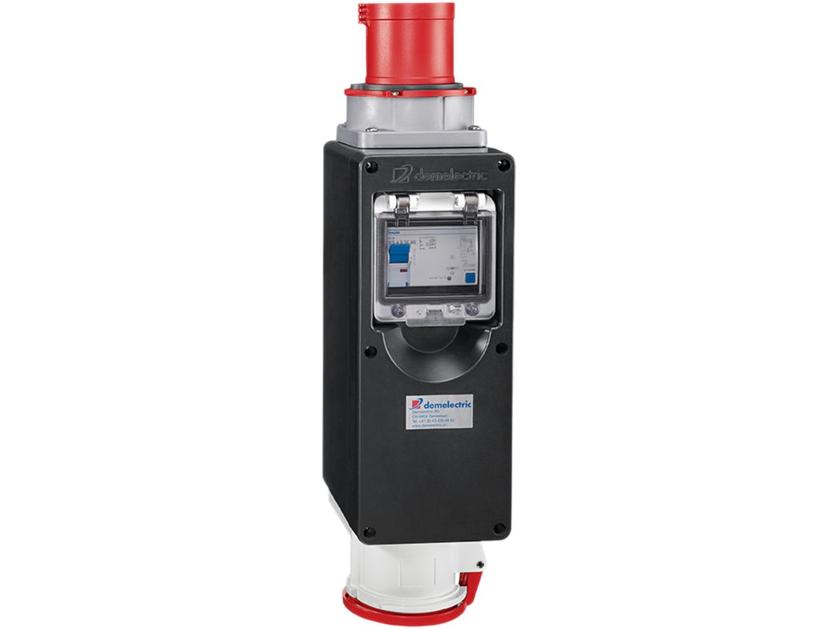 Protection Box Demelectric Hartgummi Typ 807 Typ B SK MI 63A