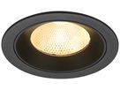 EB-LED-Deckenleuchte SLV NUMINOS L 17W 2500lm 3000K NB DALI DIM Ø130×85mm sz