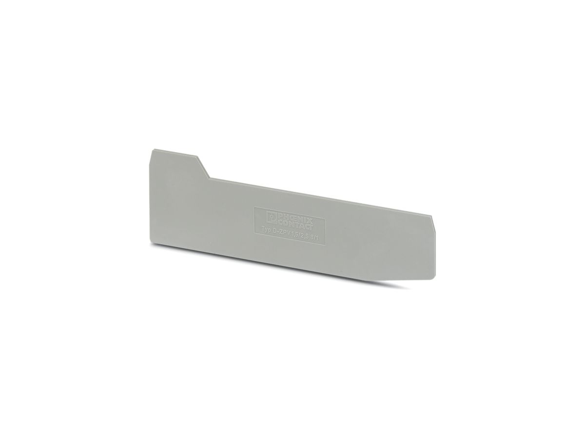 Deckel Phoenix Contact 141×43.2×2mm grau