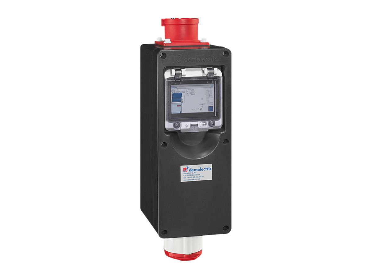 Protection Box Demelectric Hartgummi Typ 807 Typ B SK MI 16A
