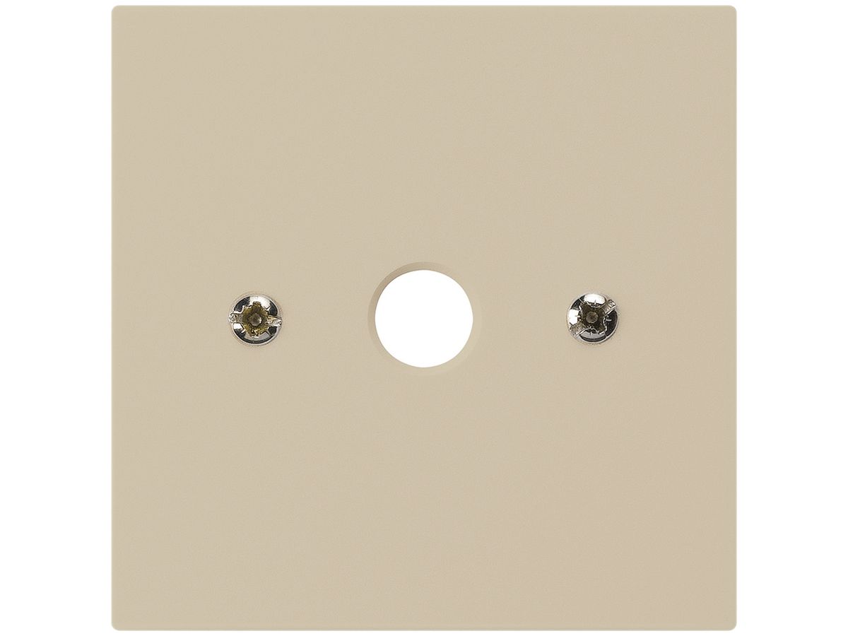Frontplatte kallysto 60×60mm beige für Durchgangsdose