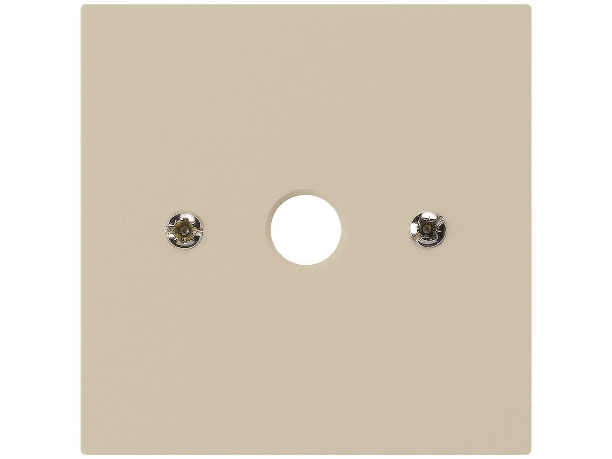 Frontplatte kallysto 60×60mm beige für Durchgangsdose