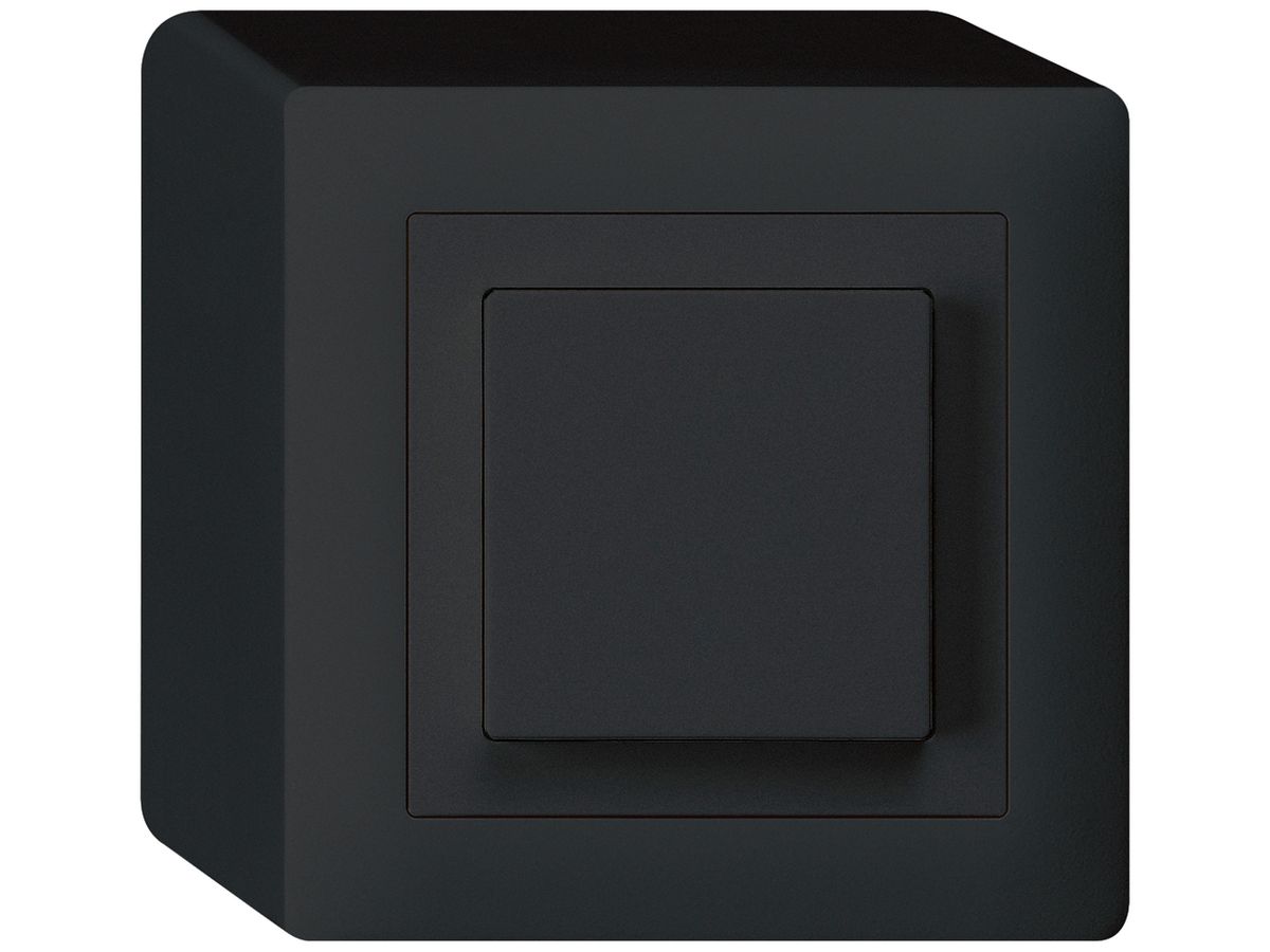 AP-Druckschalter kallysto 6/1L schwarz