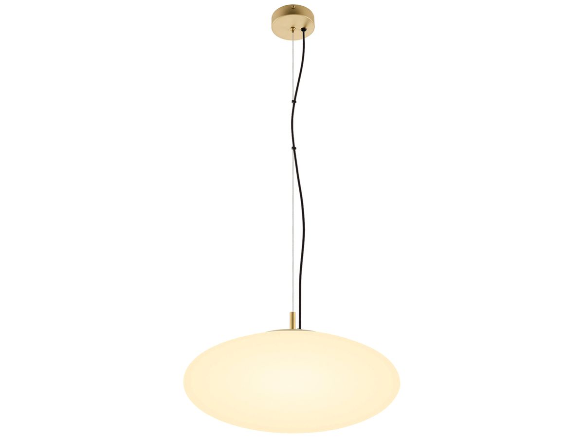 Pendelleuchte SLV OLYPSO 50 E27 1×40W DIM Ø500×200mm gold
