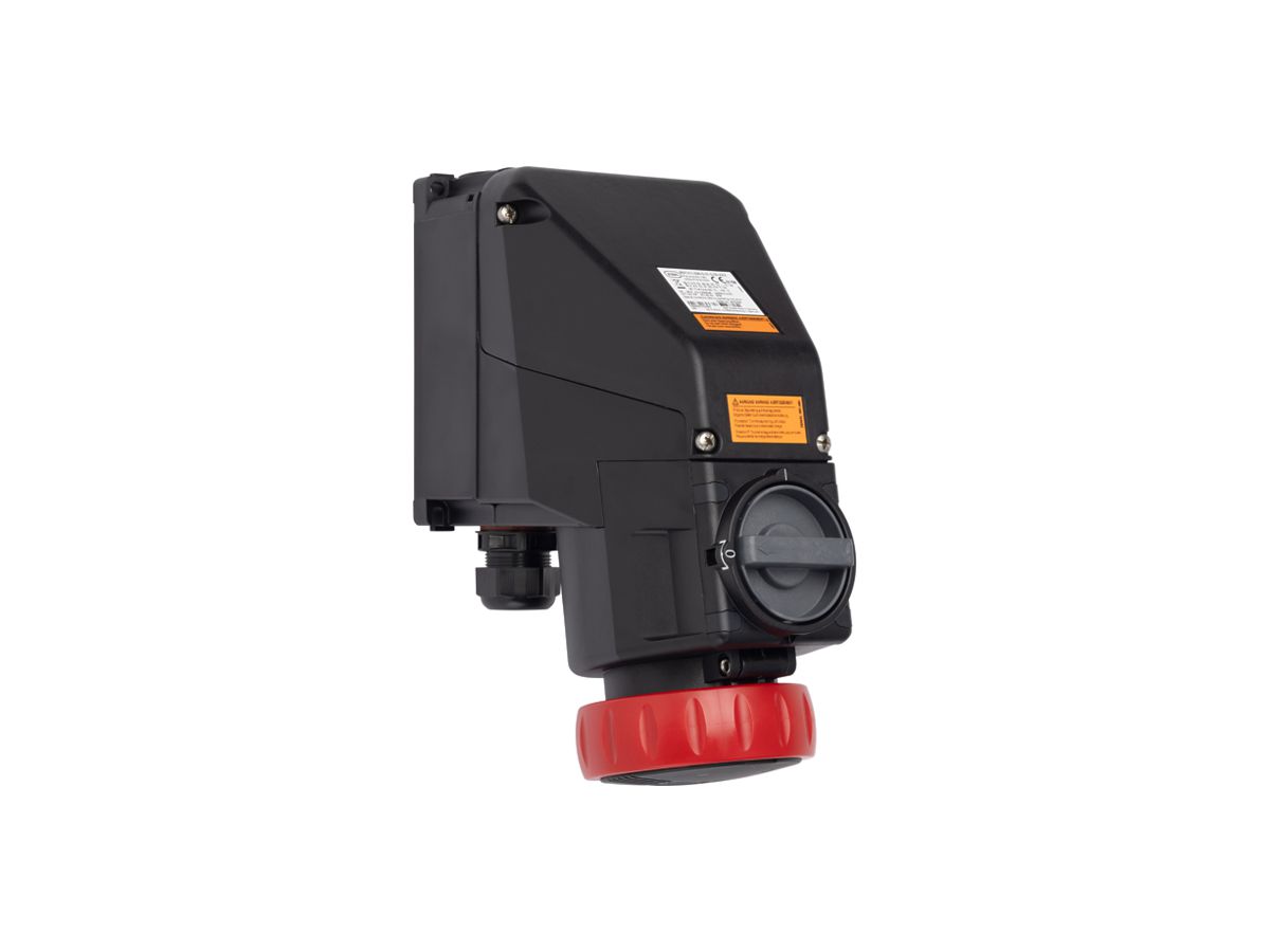 Steckdose R. STAHL 7571 5L 32A 415V IP66 schwarz