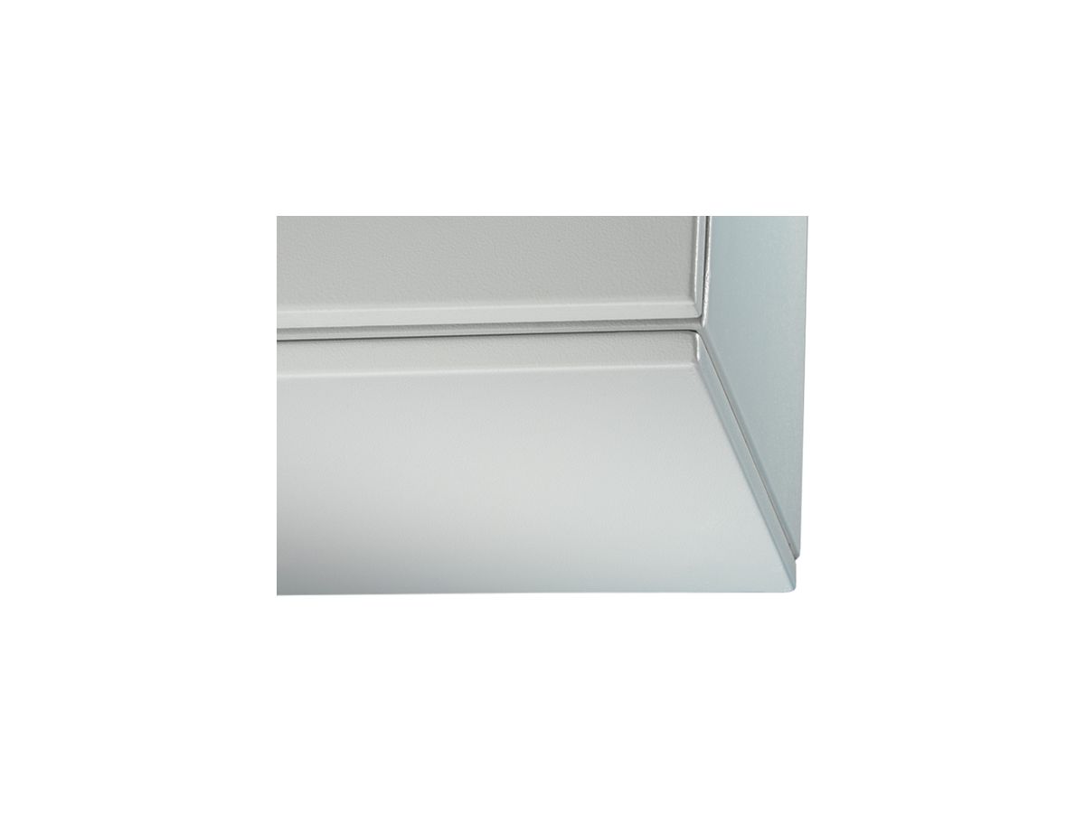 Deckel Rittal CM 5001.140 Bodenblech für TopPult 800×400×24.5mm grau