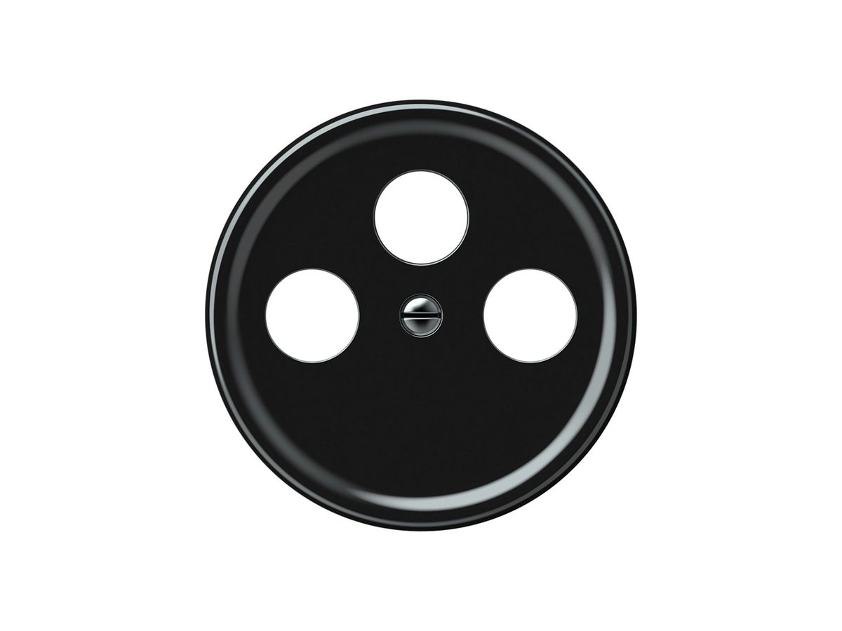 Frontset origin Antennendose R/TV/SAT schwarz