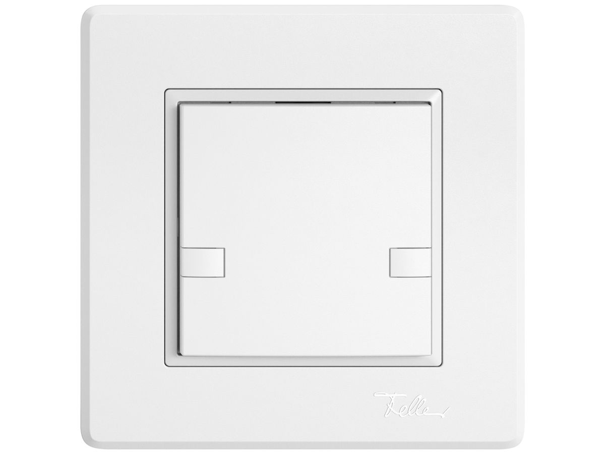 UP-KNX-Taster RGB EDIZIO.liv SNAPFIX® Temperaturfüh.o.LED 1×Taste 2-Tbed.ws