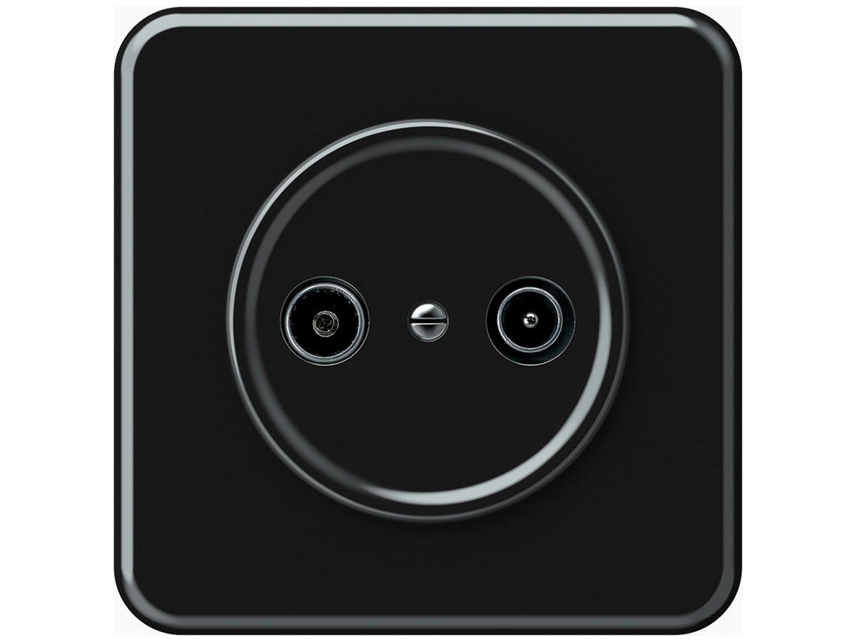 UP-Antennendose TV-R origin Stichdose 4dB schwarz