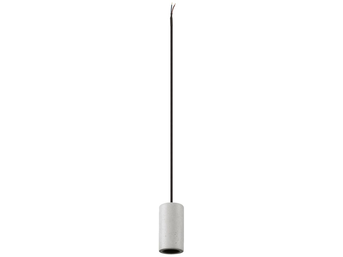 Pendelleuchte SLV FITU PD E27 1×15W DIM Ø60mm grau