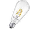 LED-Lampe LEDVANCE CLASSIC ST E27 3.4W 470lm 827 klar Ø64×143mm