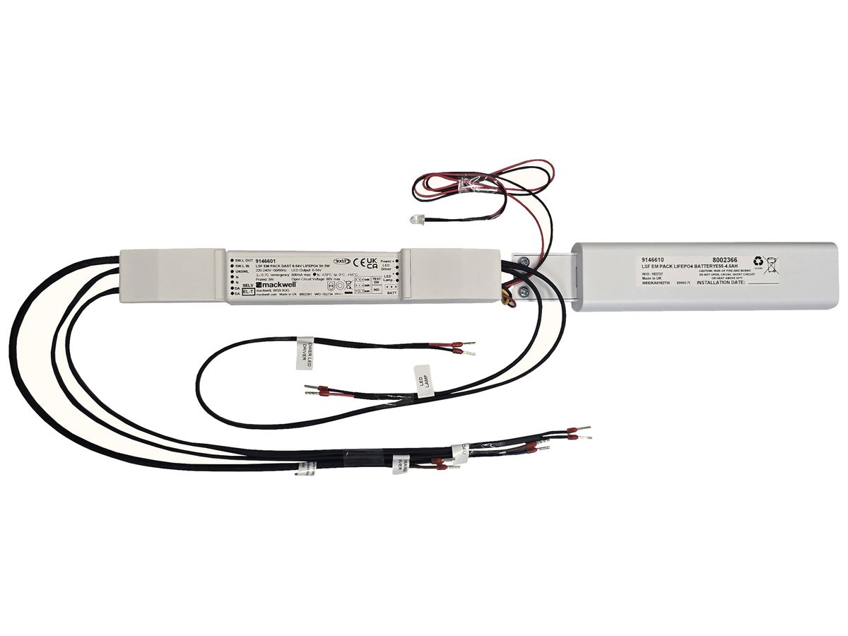 Notlicht-Set Sylvania LifeSave DAST 3W LED 3h ST