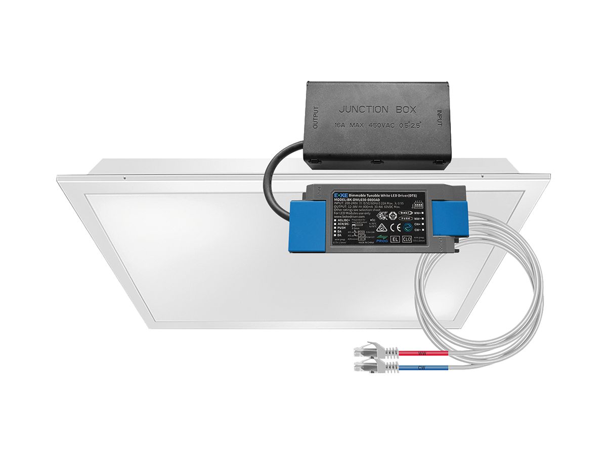 EB-LED-Leuchte ESYLUX CELINE-2 PNL 625 DDP OP 32W 4000lm 827…865 IP20 8TW