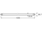 LED-Röhre LEDVANCE G13 15.6W 2500lm 6500K 1200mm T8 mattiert