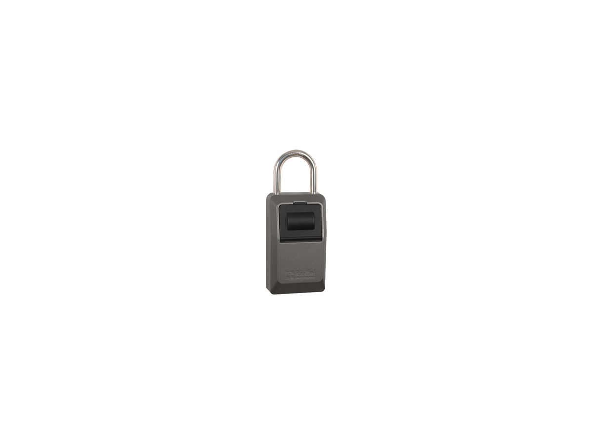 Schlüsselkasten Rieffel Stahl 190×77×50mm Zahlencode mit Befestigungsbügel