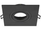 Einbaurahmen SLV NEW TRIA 75 Aluminium 110×110×26mm schwarz