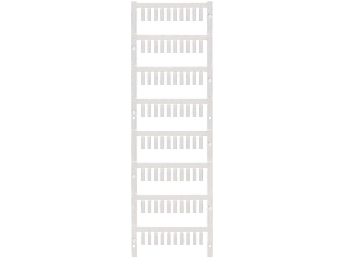 Leitermarkierer Weidmüller MultiCard SFR für Ø2.2…2.9mm 12×5.8mm PA66 weiss