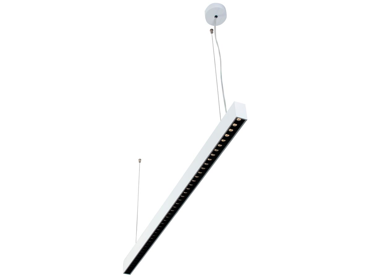 LED-Pendelleuchte DOTLUX STYLEfree, 50W, 1176×38×66mm, 4000K, 6500lm
