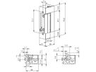 Türöffner BSW B7010--K, 10…24V AC/DC, stromlos geschlossen, Standardfalle